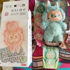 Pop Mart Big Into Energy Plush Labubu Pendant - Serenity